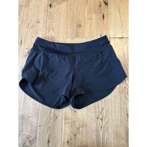 Lululemon Speed Up High Rise Shorts Black Sz 10 4"